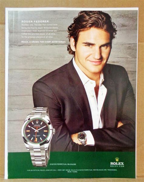 tennis rolex roger federer|Federer stars in new Rolex Explorer II ad .